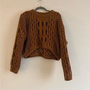 Cider size 0XL brown sweater never worn